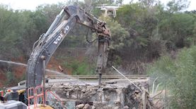 שיקום מתחם רהמש, צילום: נצר השרון